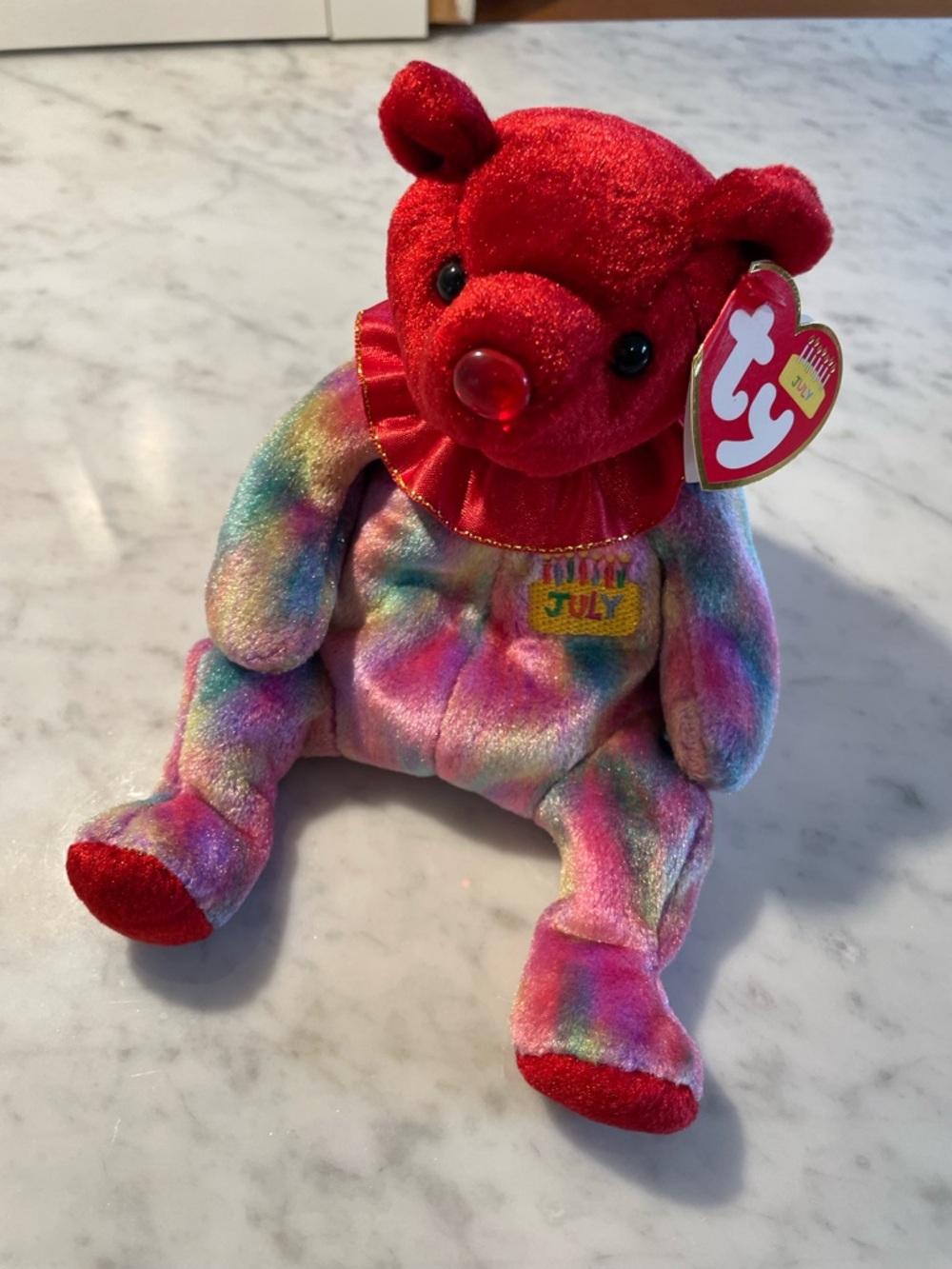 NWT Happy Birthday July Beanie Baby